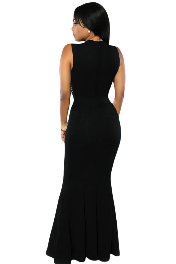 Black Bodycon Sassy Long Dress