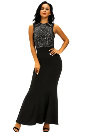 Black Bodycon Sassy Long Dress