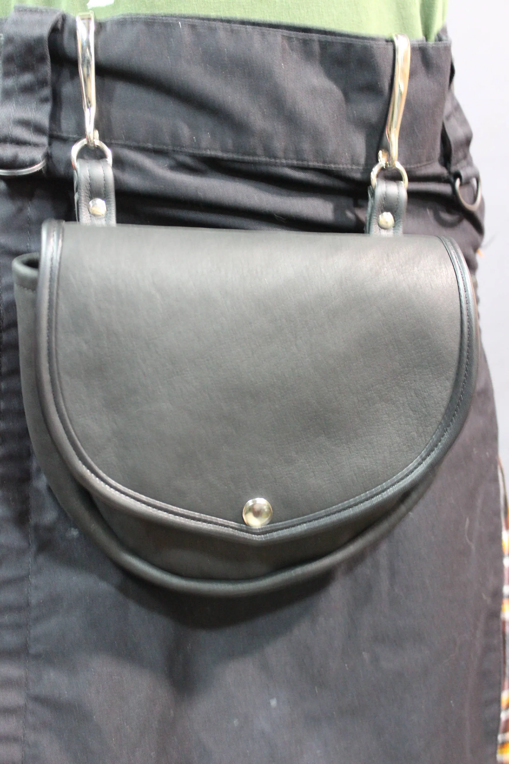 Black Leather Sporran