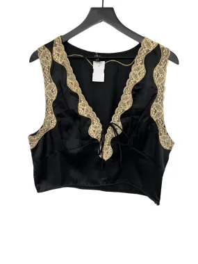 Black Top Sleeveless Nasty Gal, Size L