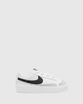 Blazer Low 77 Infant White/Black