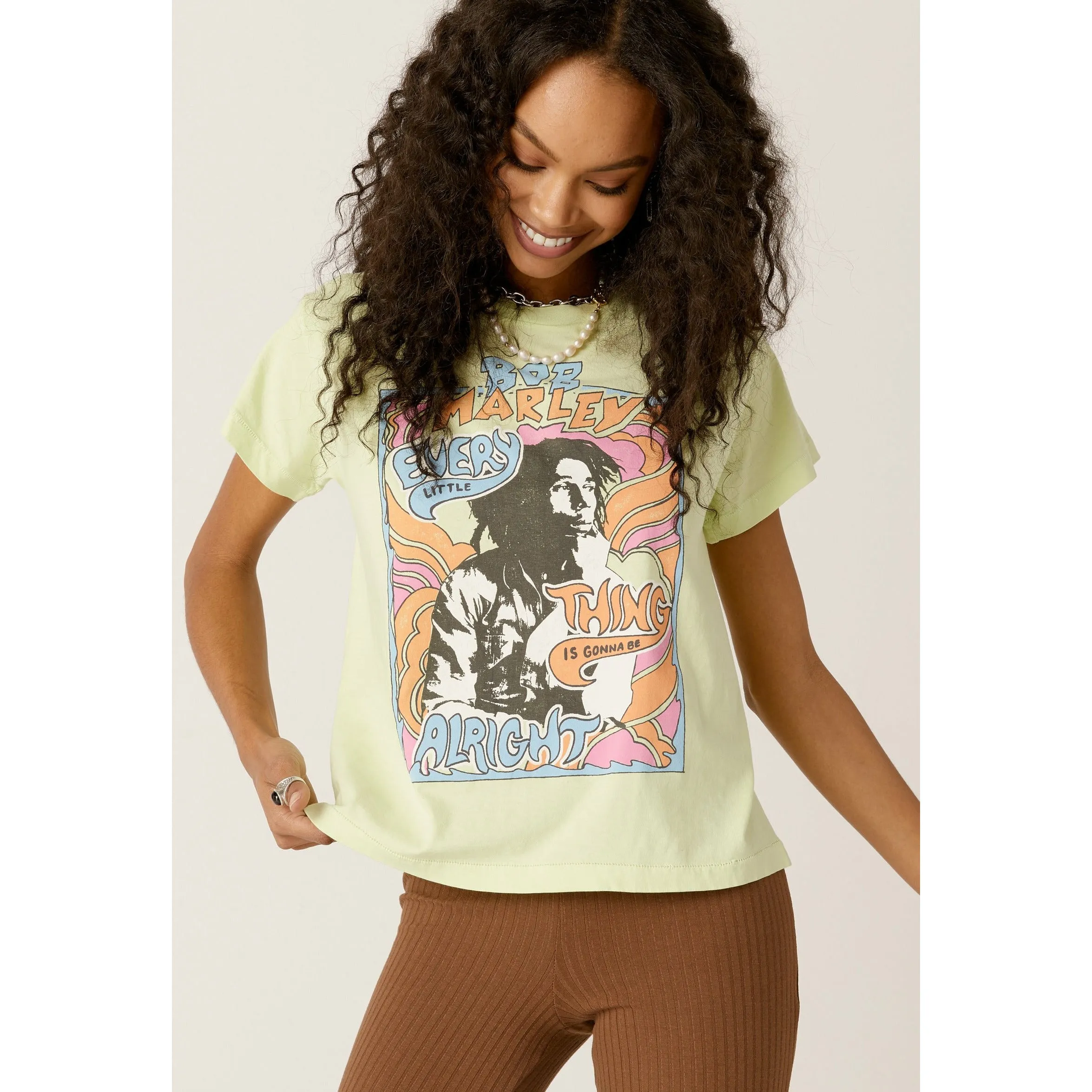 Bob Marley Don't Worry Girlfriend Tee