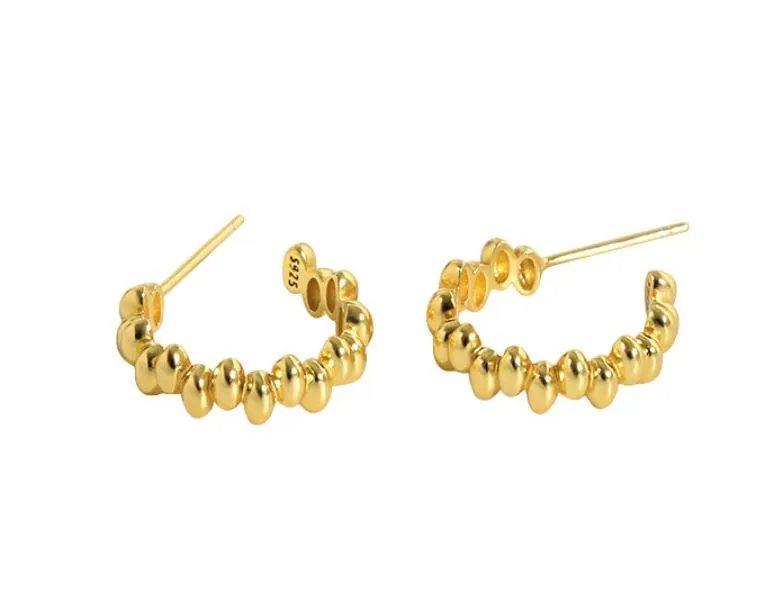 Bubble Earring Gold