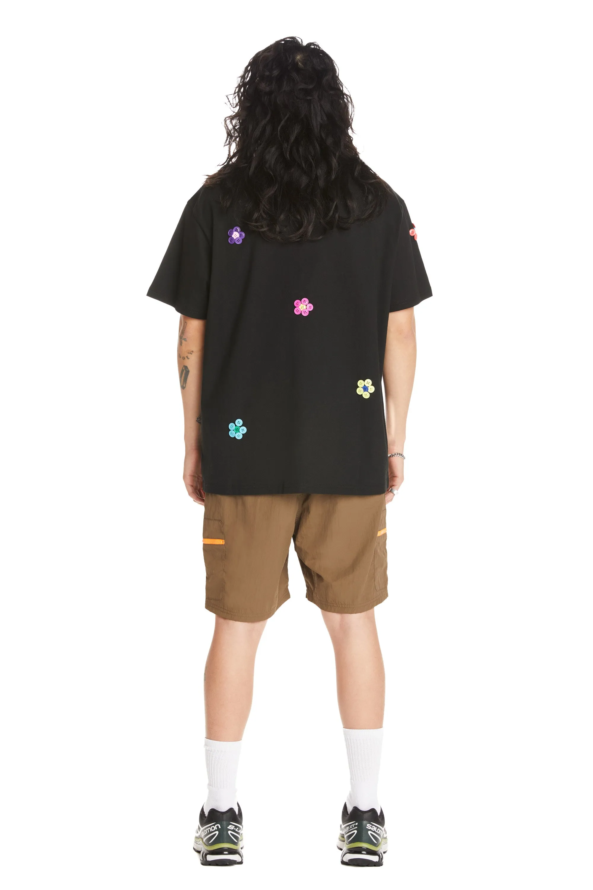 Button Flowers Tee