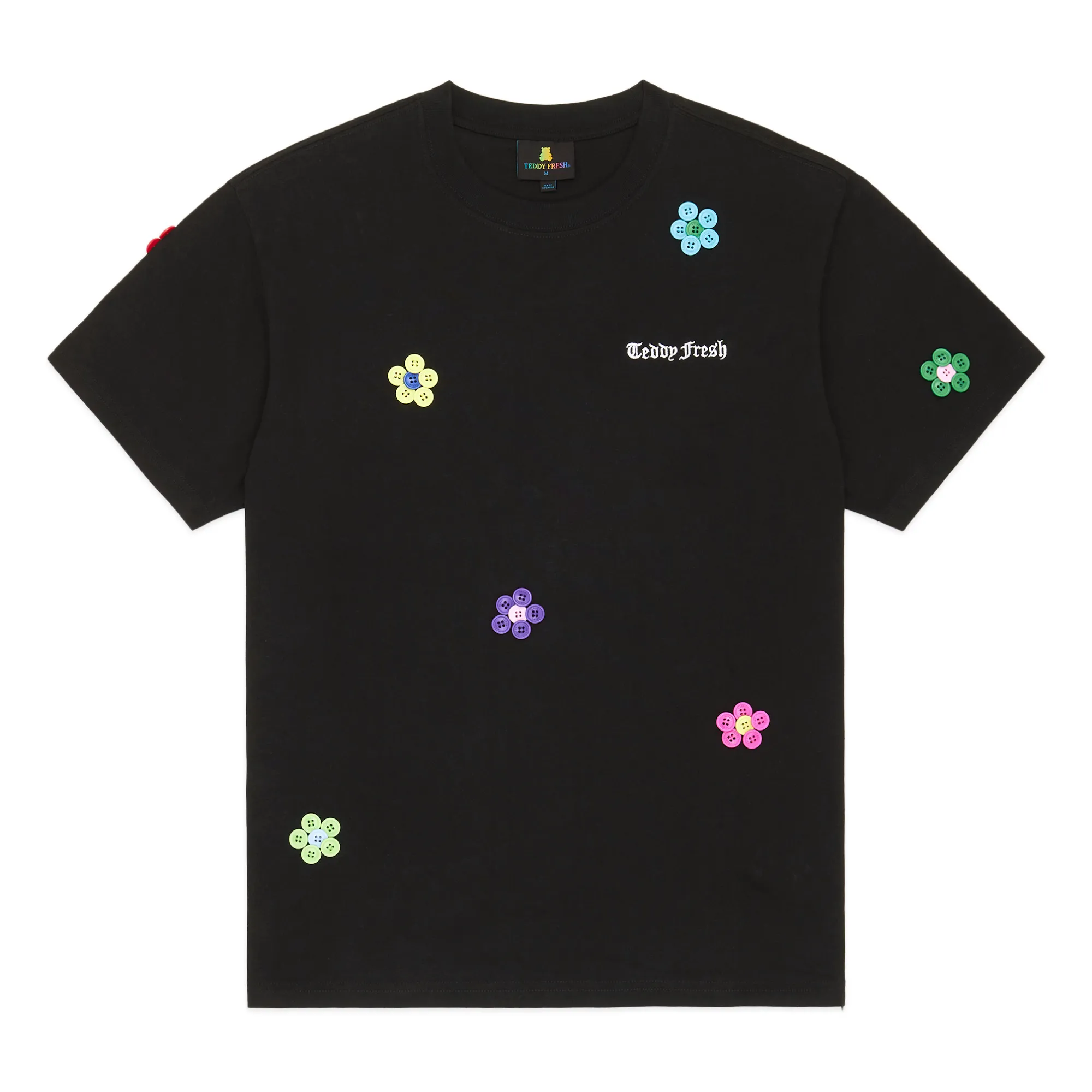 Button Flowers Tee