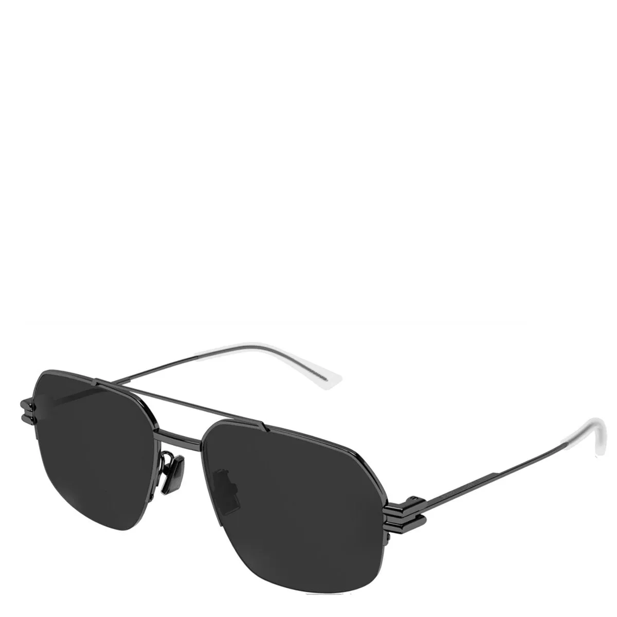 BV 1127S Bond semi rim Sunglasses, Black