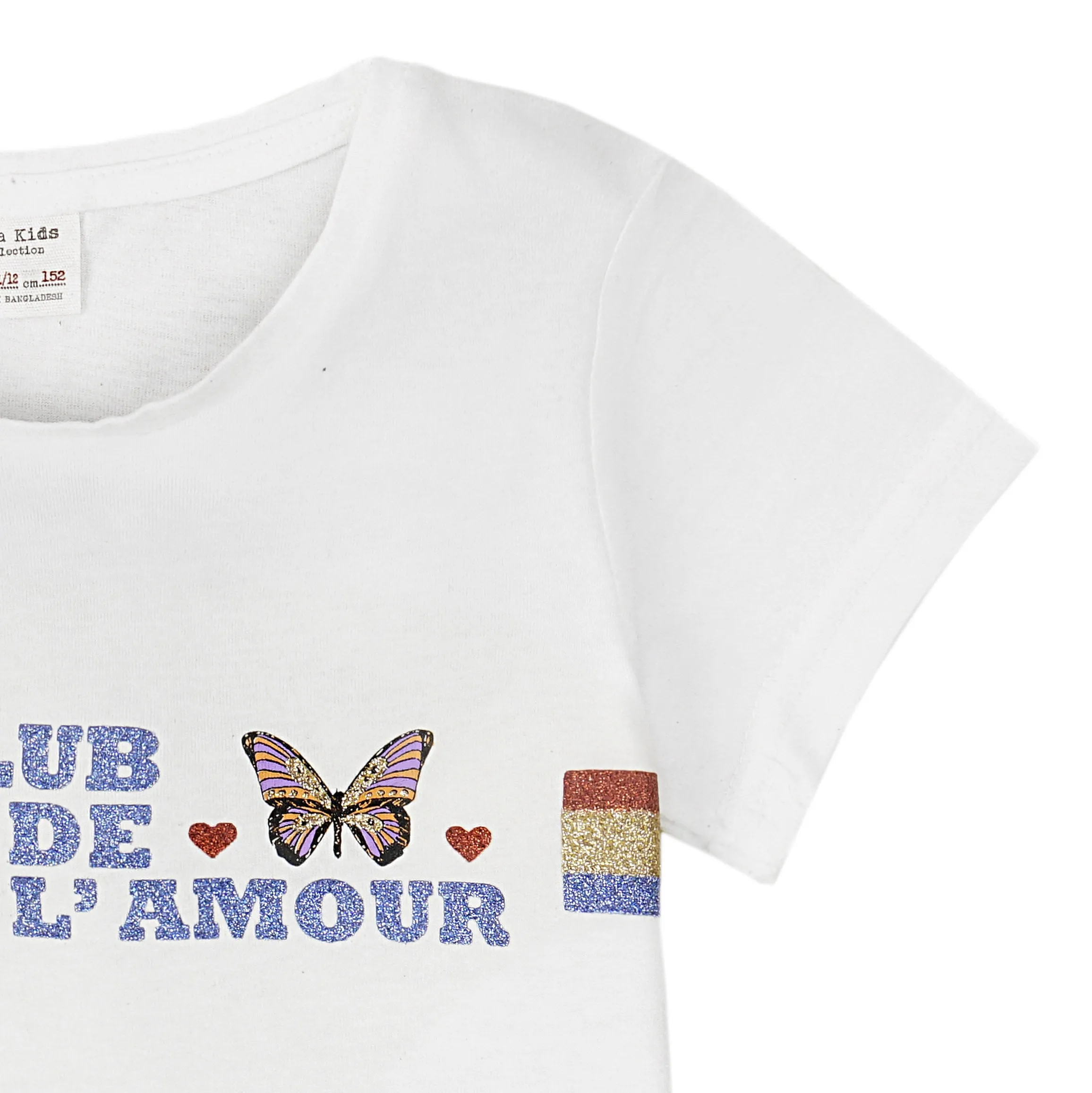 C1591 ZR Club De L'amour White T-Shirt