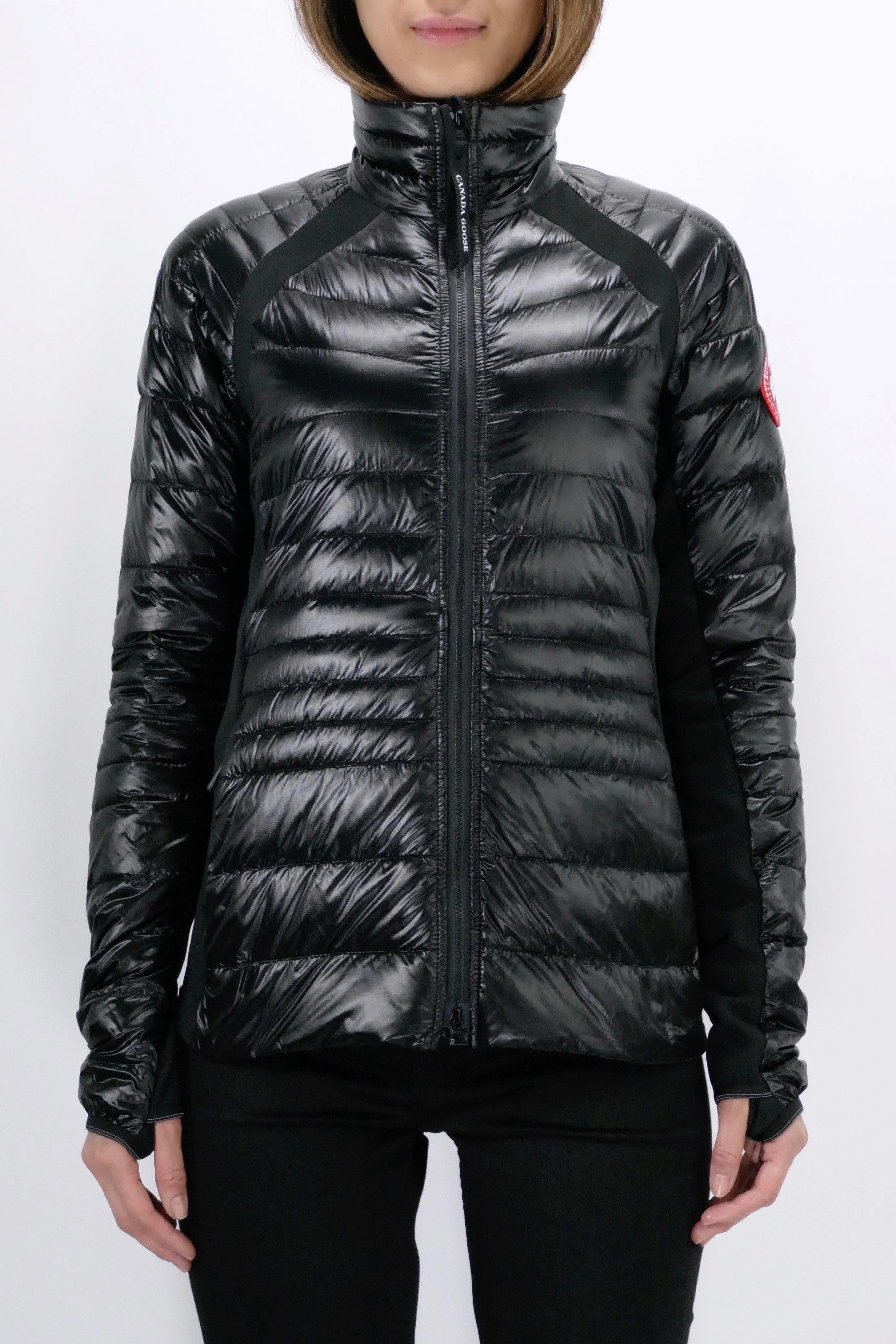 Canada Goose Womens Lite Jacket Hybridge Q  - Black