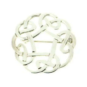 Celtic Silver Brooch - B71