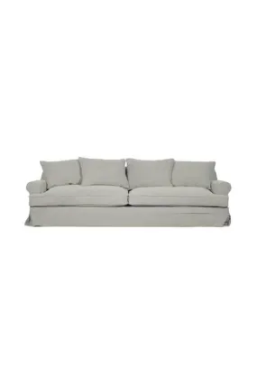 Chalet Light Grey 2 Seater Loose Cover Couch 1800x1000x690