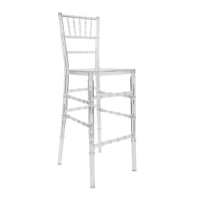 Chiavari Bar Stool Clear