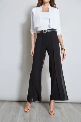 Chiffon Panel Pant