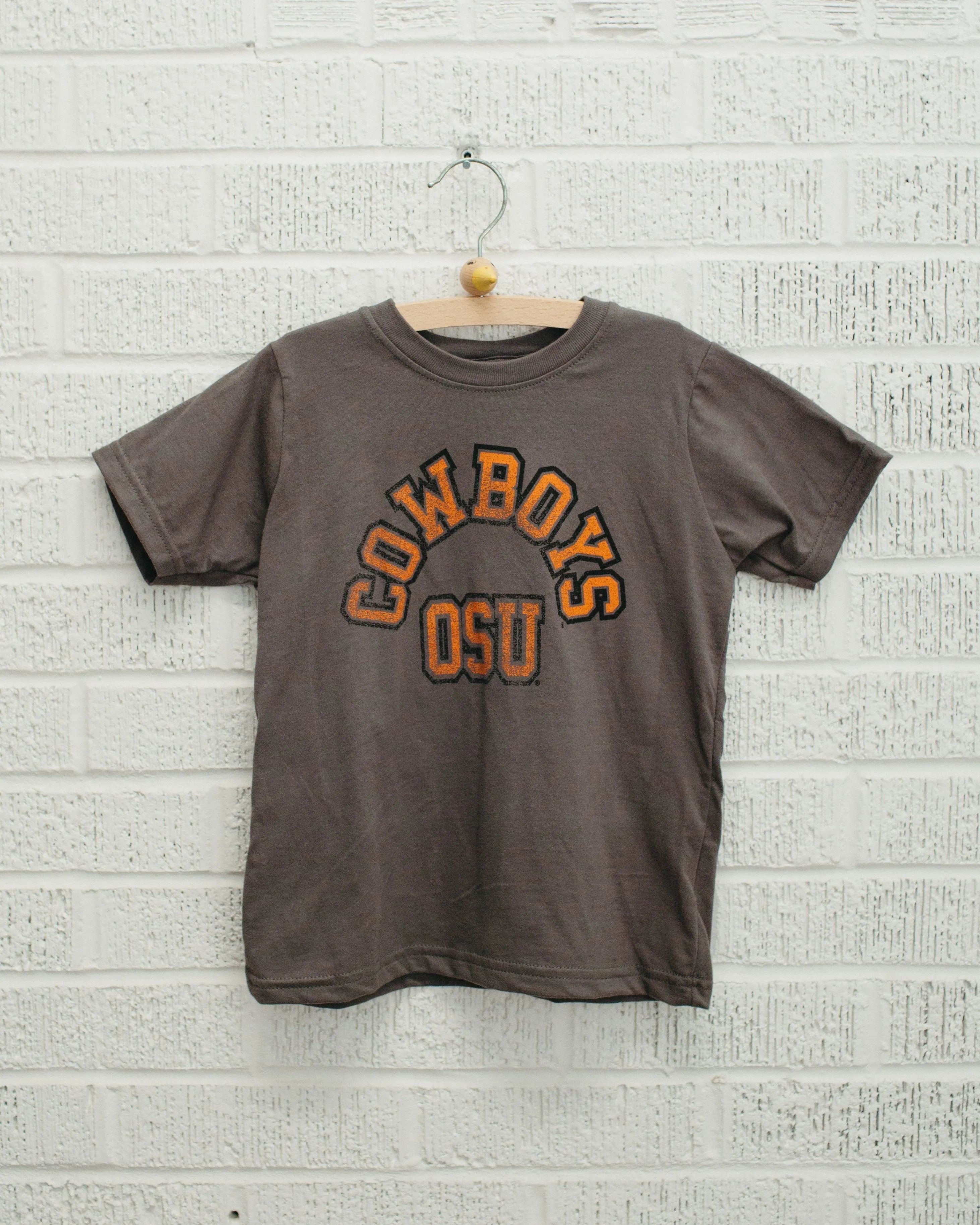 Children's OSU Mega Arch Charcoal Tee