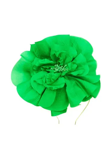 Cindy Fascinator Emerald