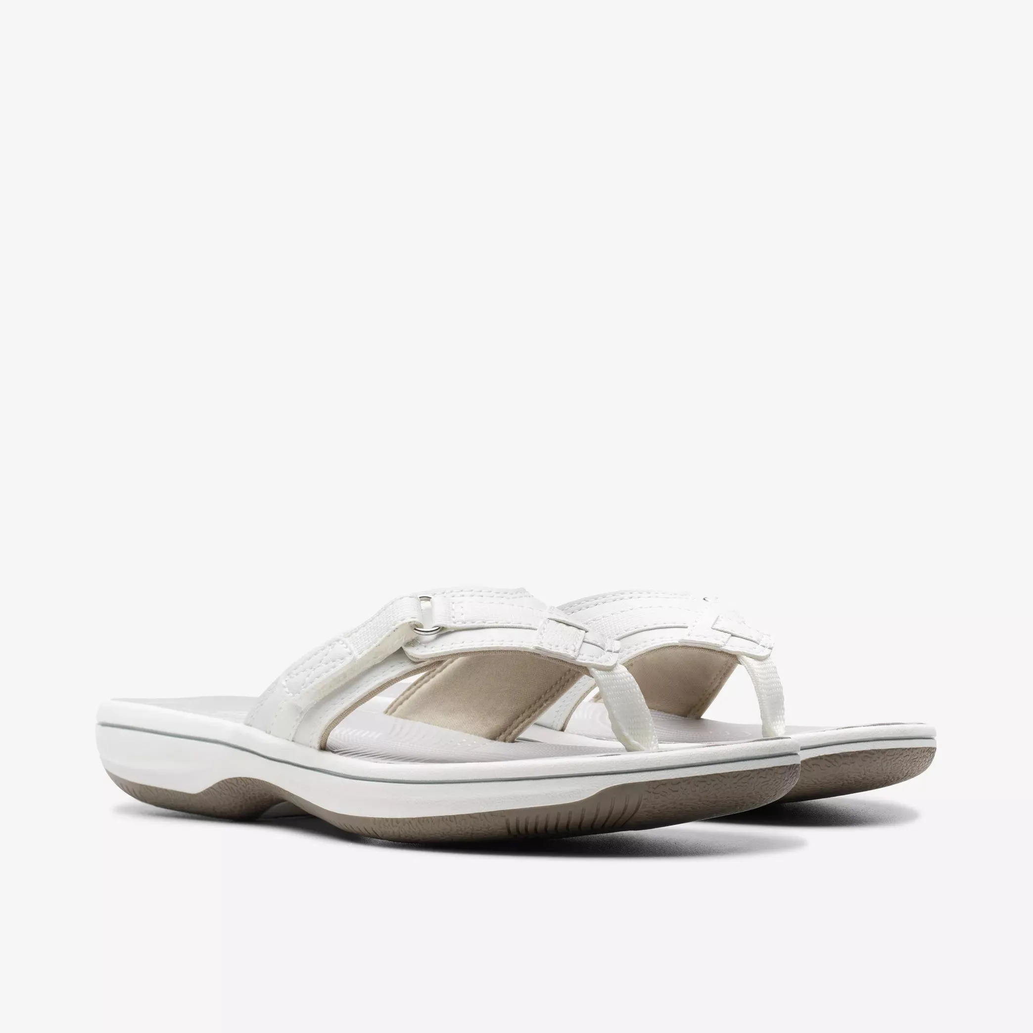 Clarks Brinkley Sea White Synthetic