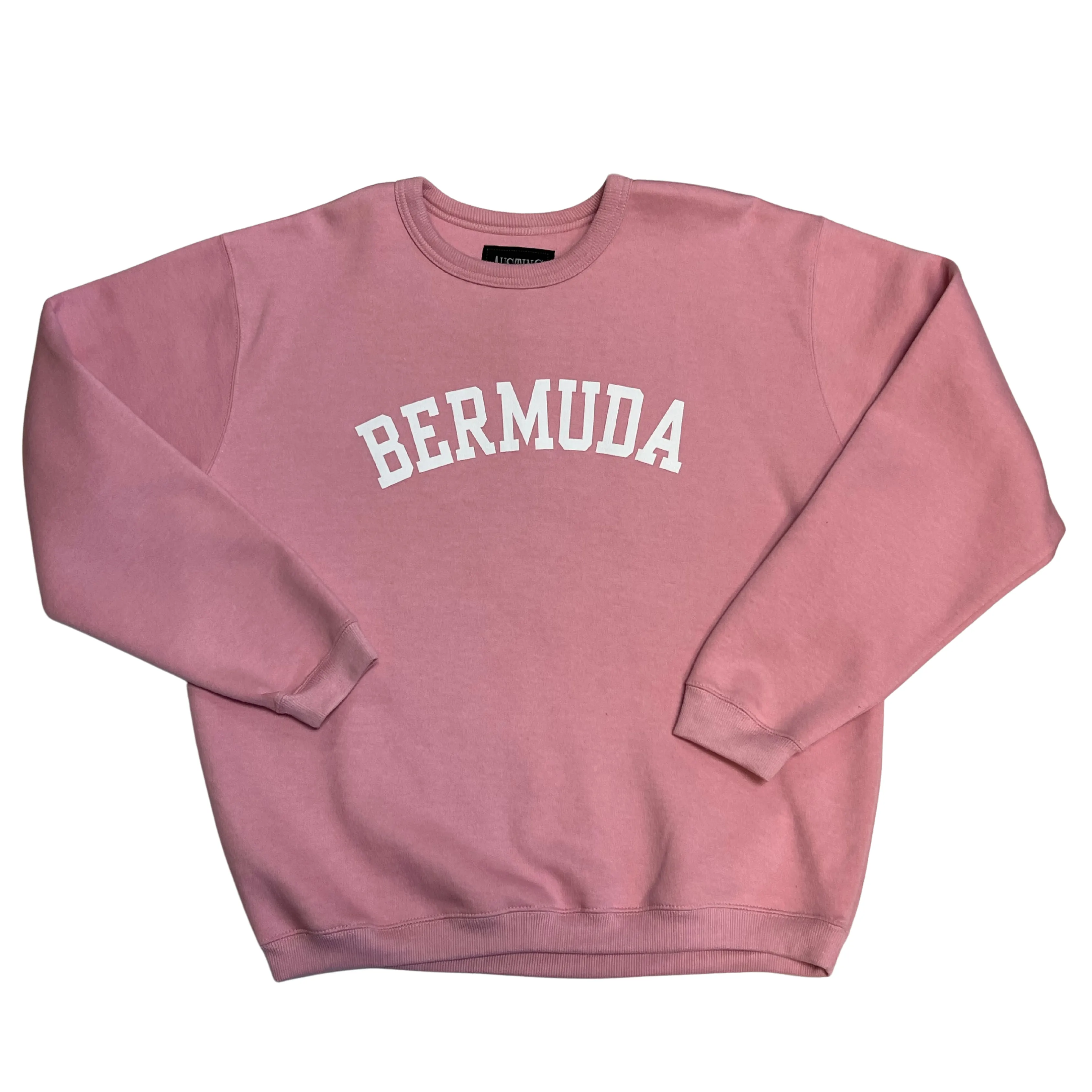 Collegiate letters crewneck sweatshirt