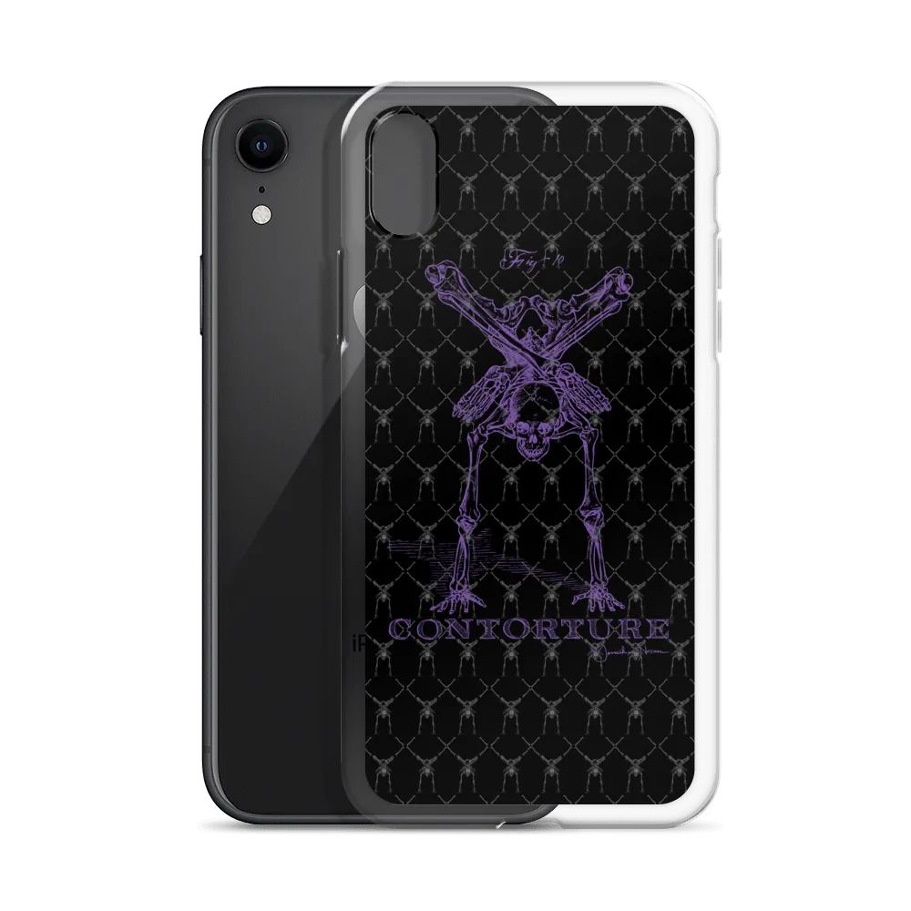 Contorture iPhone Case: Black Sabbath Purple Contortion Skeleton