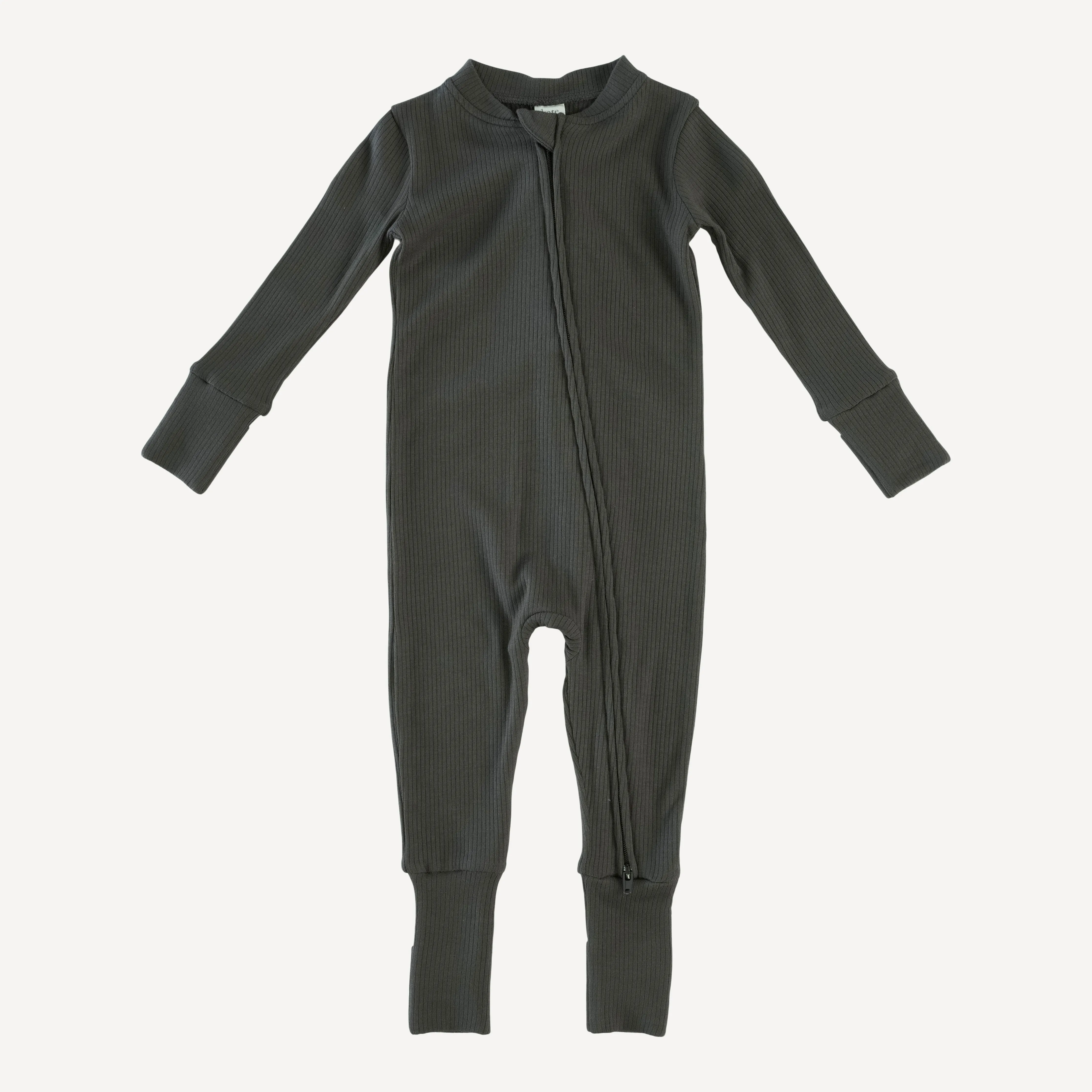 convertible zippy pjs | beluga | modal skinny rib