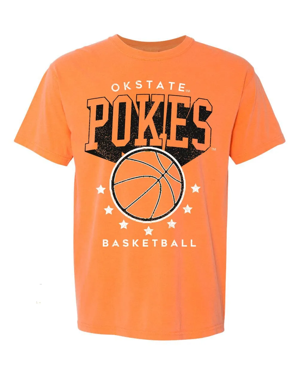 Cowboys Basketball Pro Orange Tee