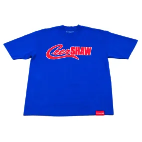 Crenshaw Mashup T-shirt - Royal/Red