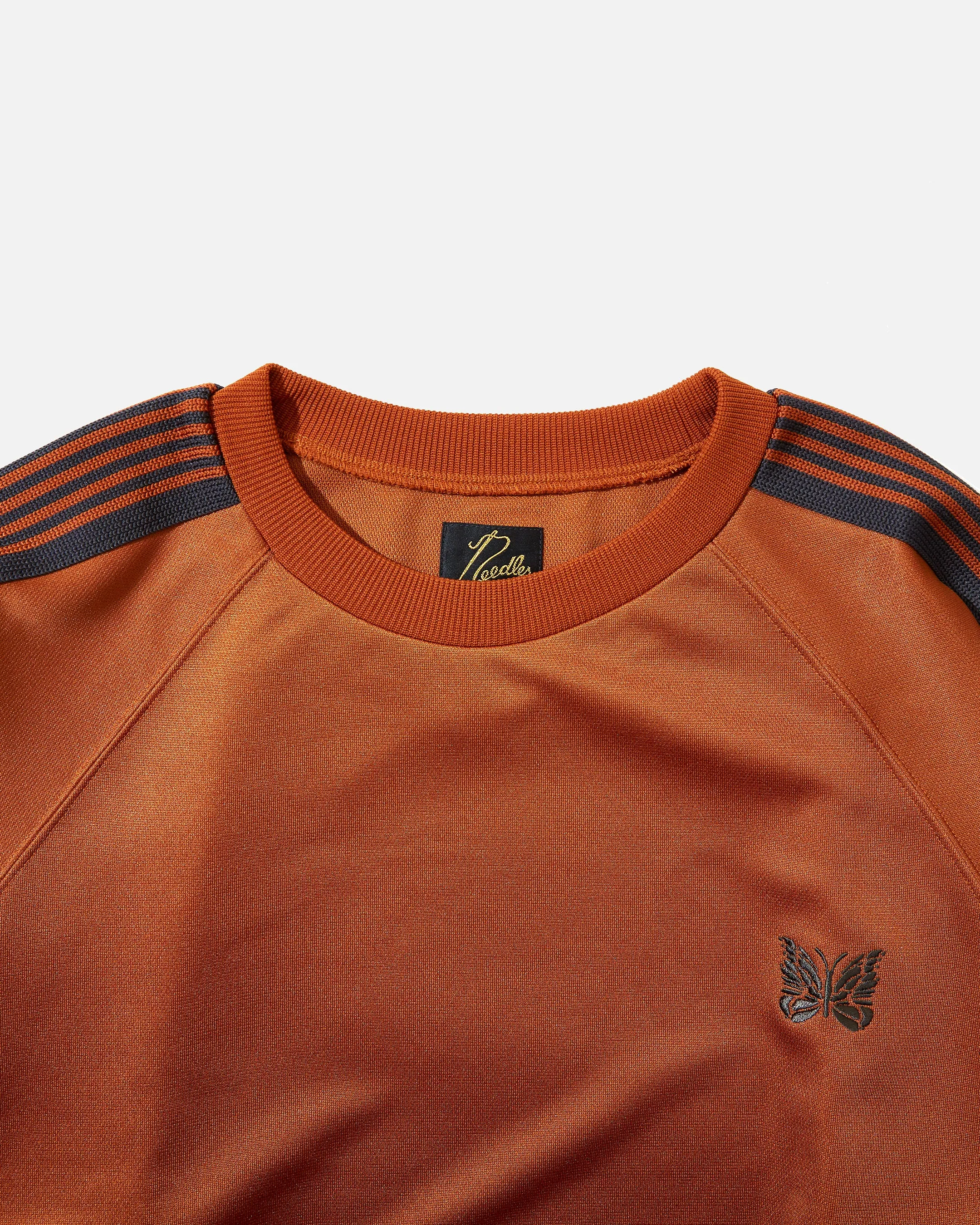 Crew Neck Shirt - Poly Smooth - Rust