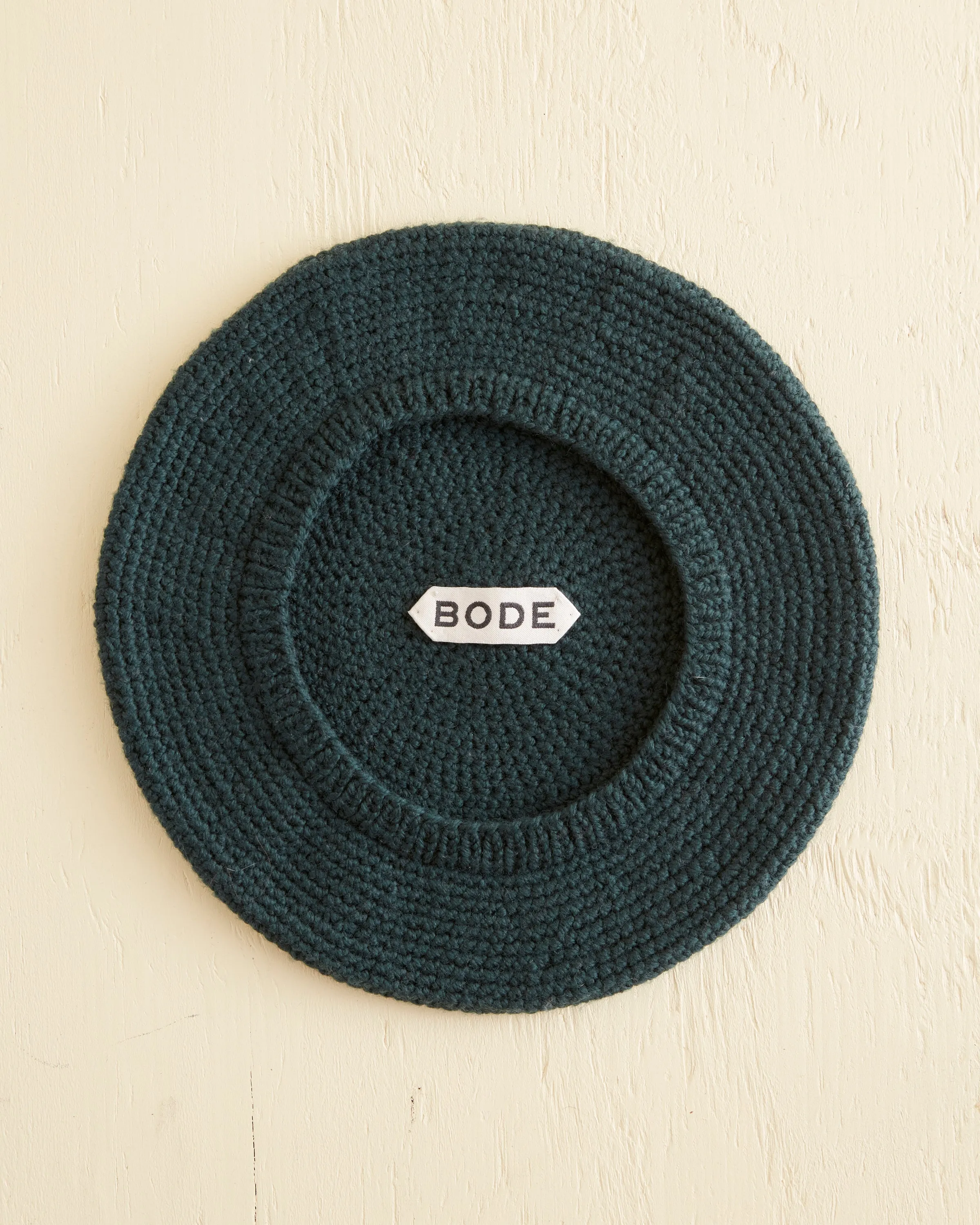 Crochet Beret - Green