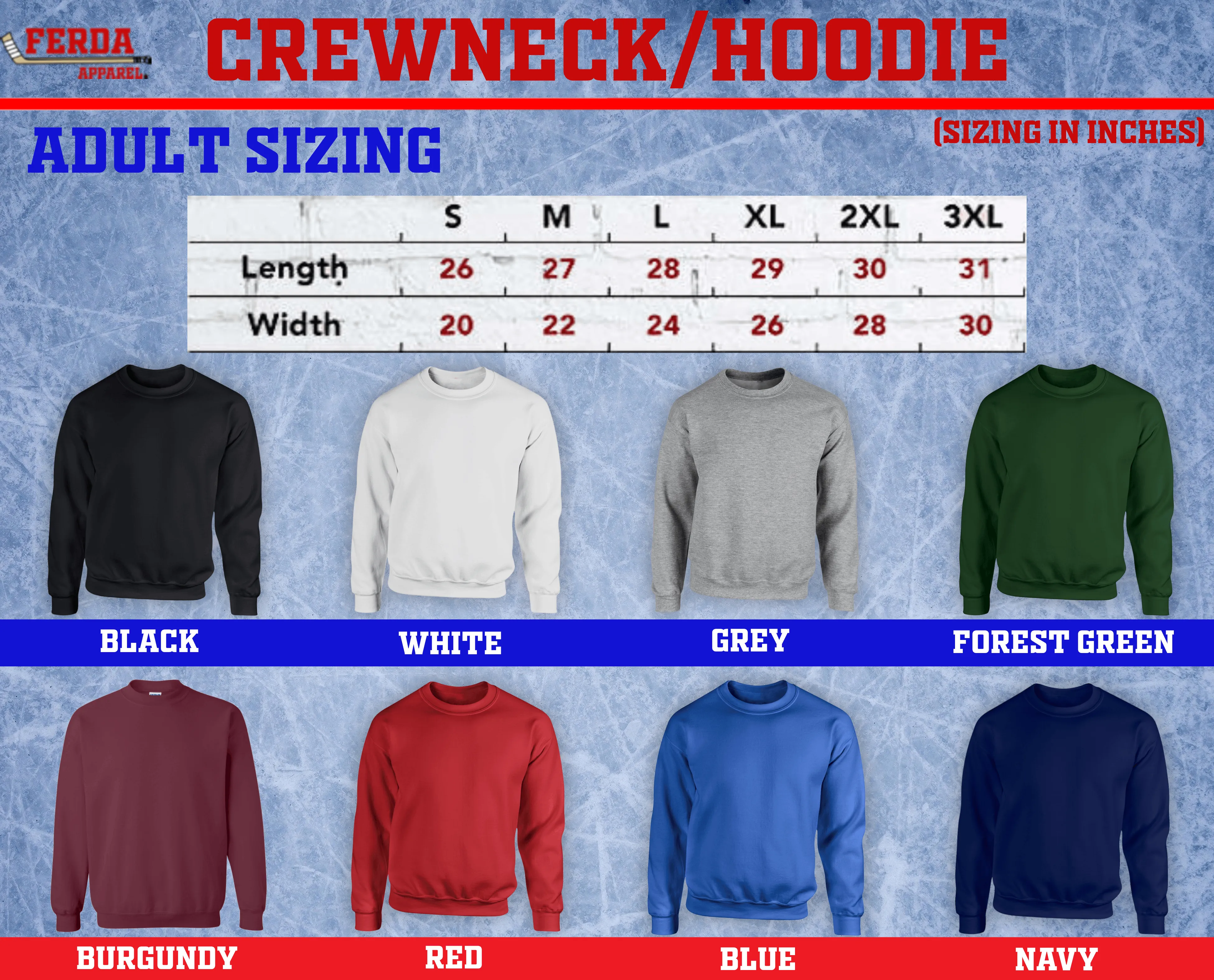 Danglin' Irish Hockey Crewneck Sweater Hoodie FA148