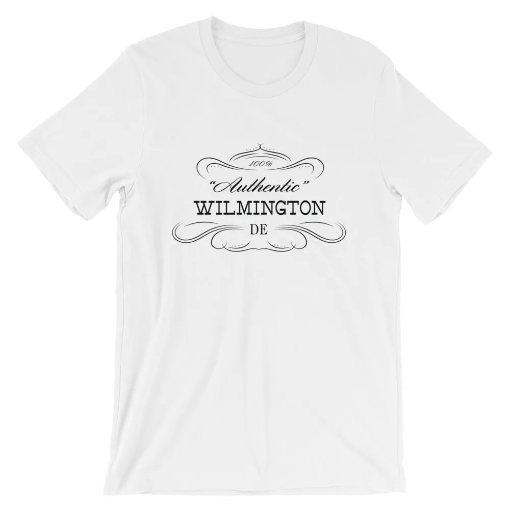 Delaware - Wilmington DE - Short-Sleeve Unisex T-Shirt - "Authentic"