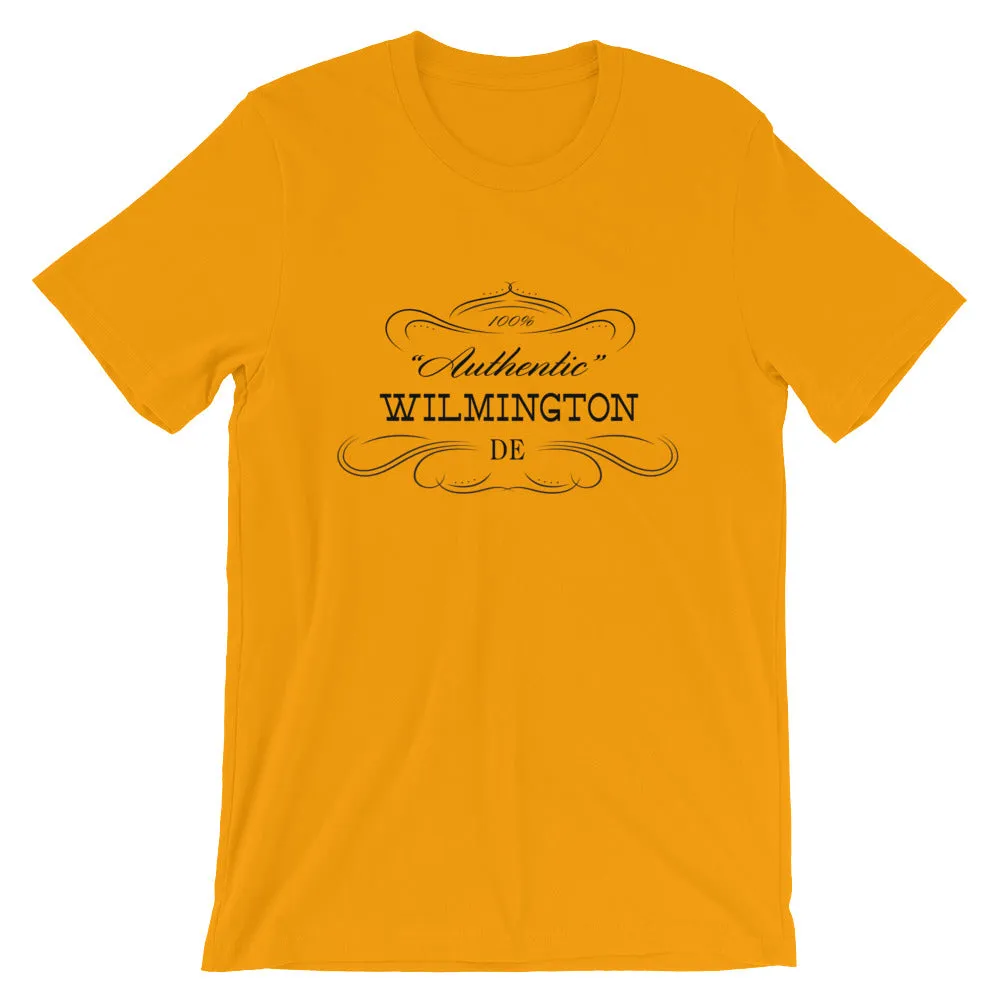 Delaware - Wilmington DE - Short-Sleeve Unisex T-Shirt - "Authentic"