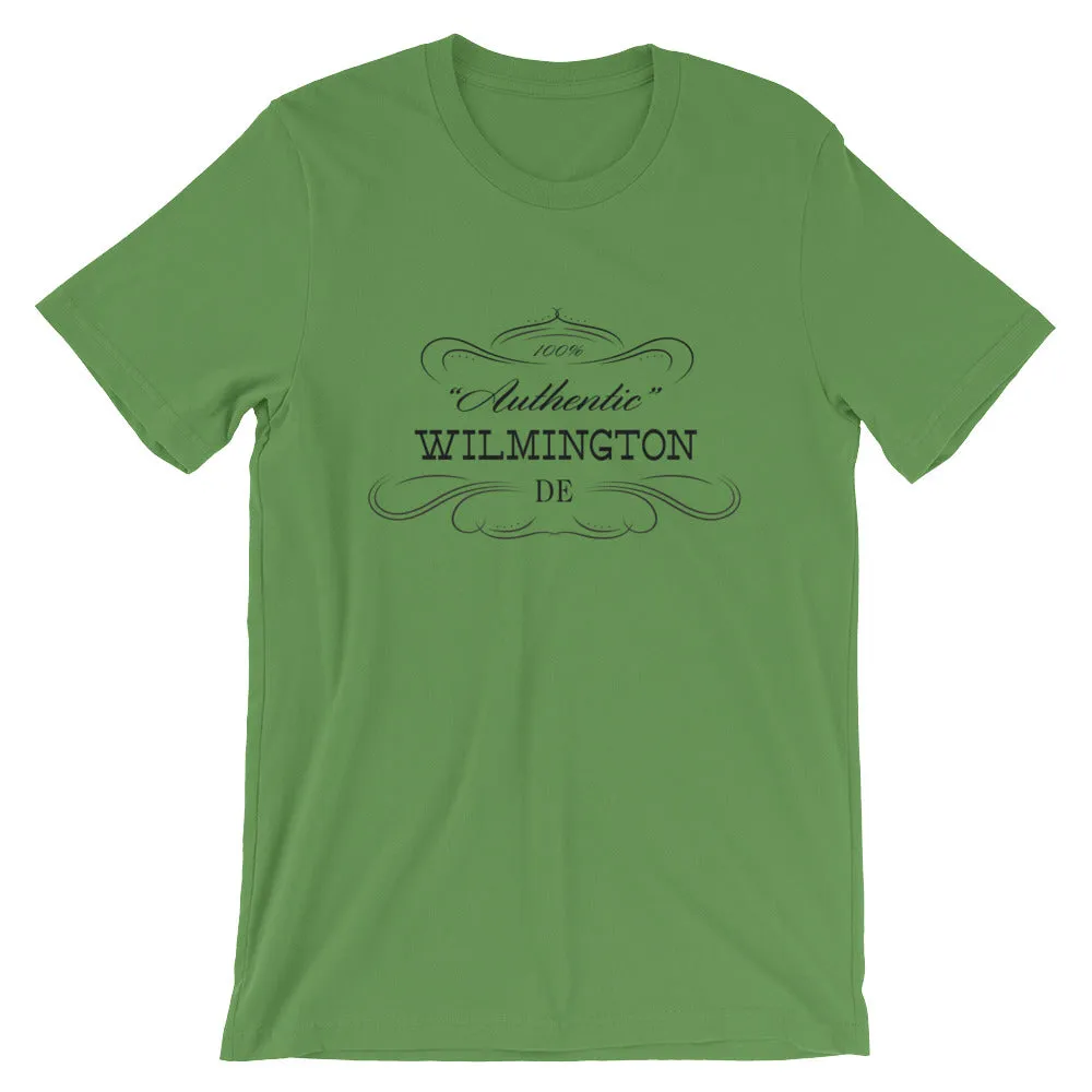 Delaware - Wilmington DE - Short-Sleeve Unisex T-Shirt - "Authentic"