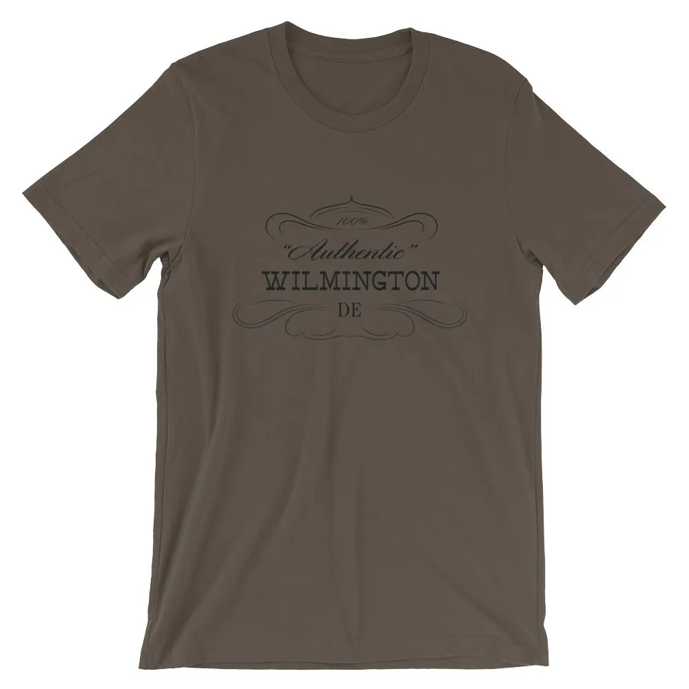 Delaware - Wilmington DE - Short-Sleeve Unisex T-Shirt - "Authentic"