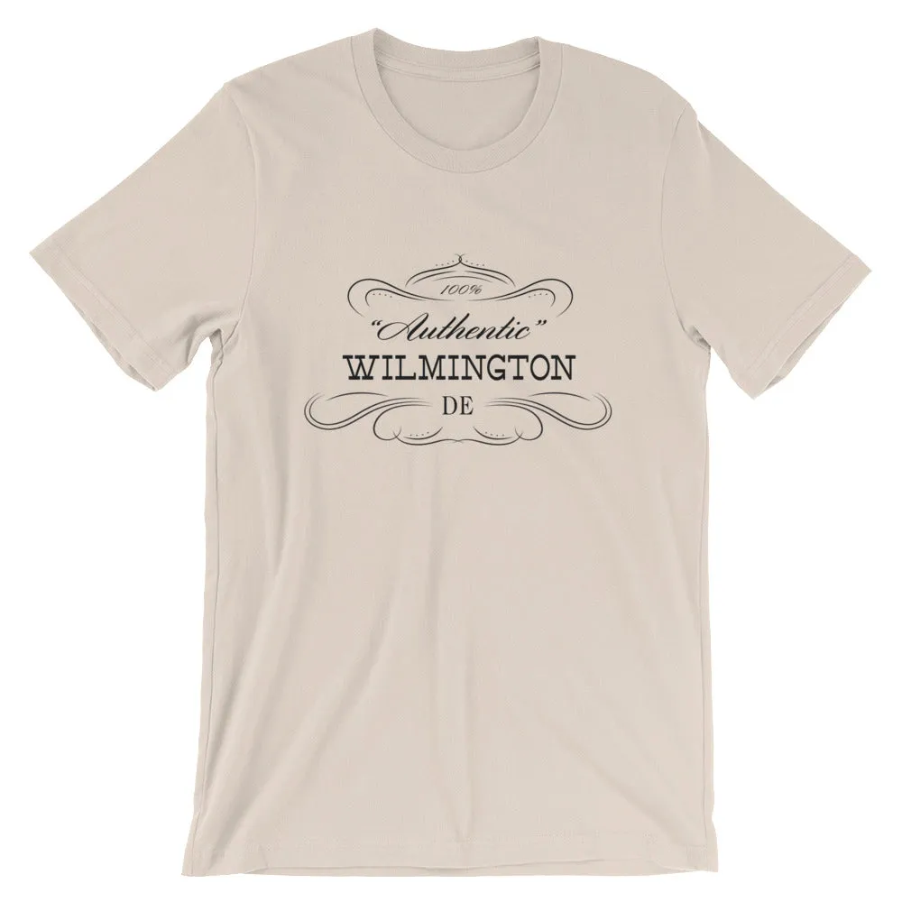 Delaware - Wilmington DE - Short-Sleeve Unisex T-Shirt - "Authentic"