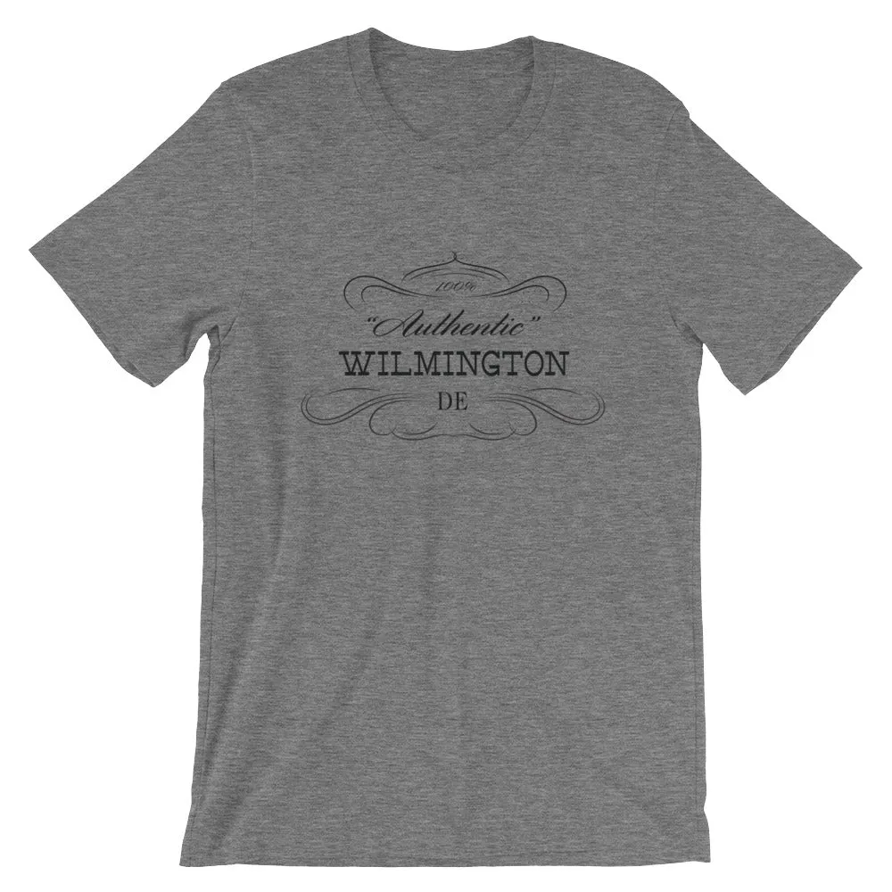 Delaware - Wilmington DE - Short-Sleeve Unisex T-Shirt - "Authentic"