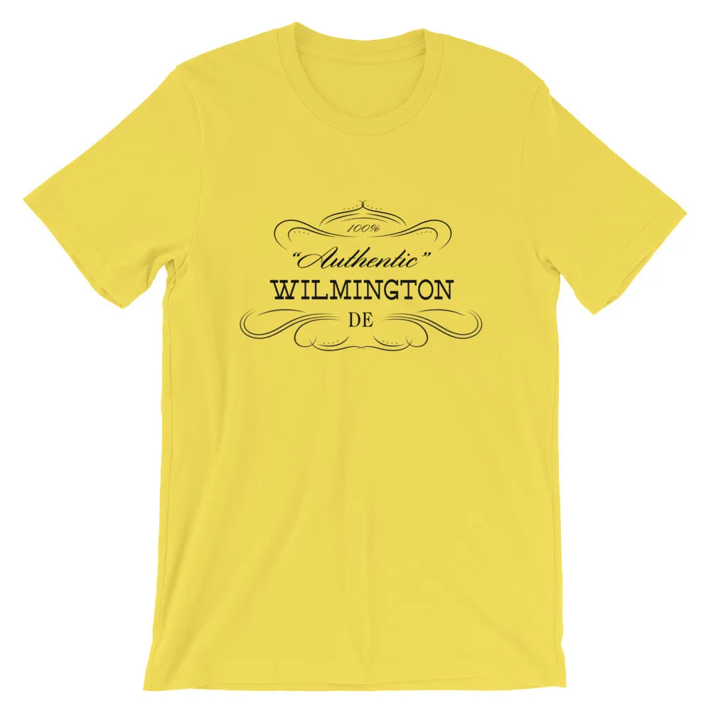 Delaware - Wilmington DE - Short-Sleeve Unisex T-Shirt - "Authentic"