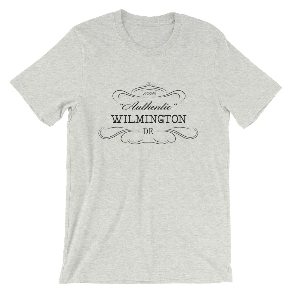 Delaware - Wilmington DE - Short-Sleeve Unisex T-Shirt - "Authentic"