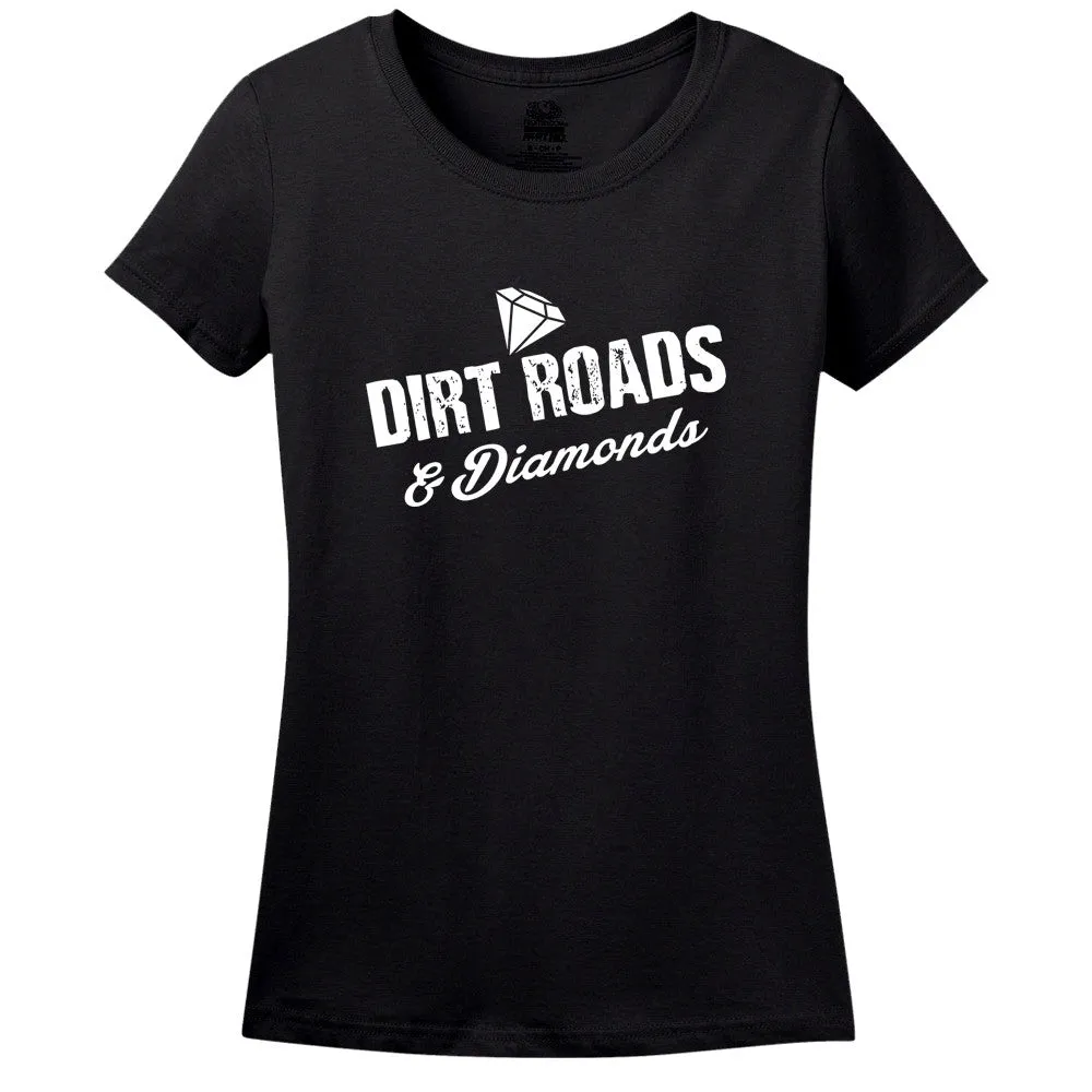 Dirt Roads And Diamonds - Women's Tee