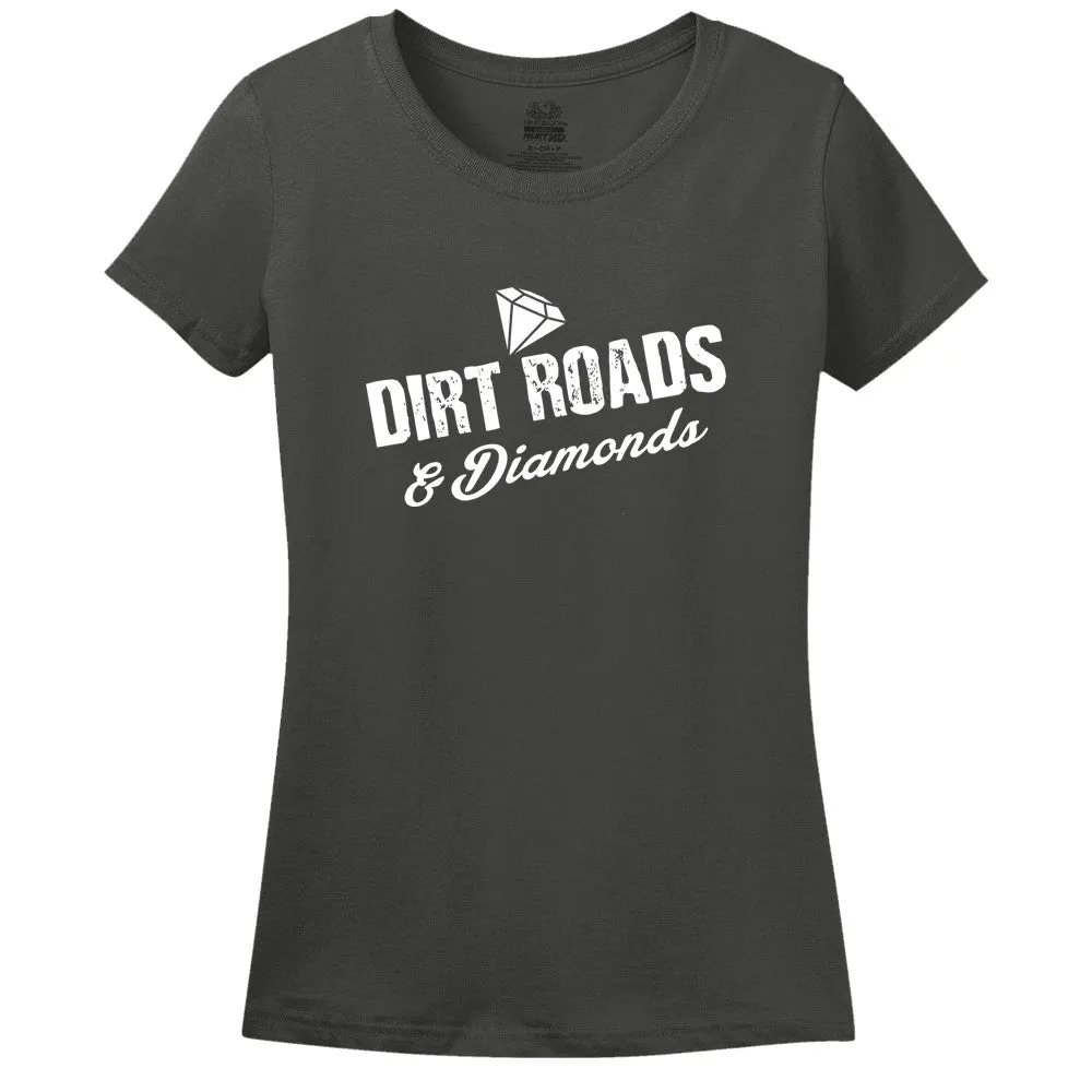 Dirt Roads And Diamonds - Women's Tee