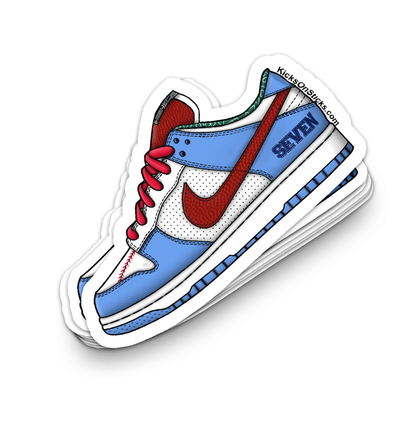 Dunk Low "Doernbecher 07" Sneaker Sticker