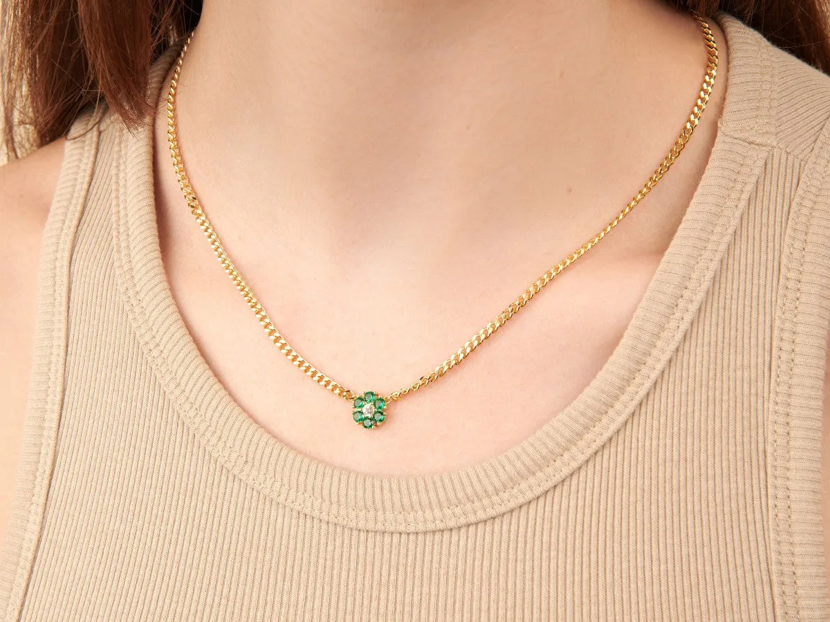 Ella Emerald Necklace