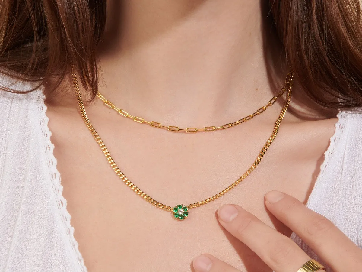 Ella Emerald Necklace