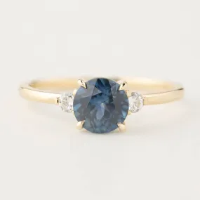 Emilie Ring - 1.46ct Montana Sapphire (One of a kind)