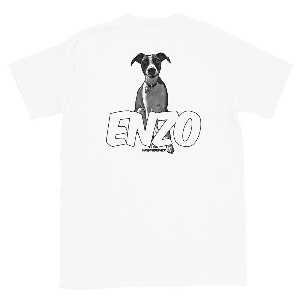 Enzo Unisex T-Shirt (front   back v1)