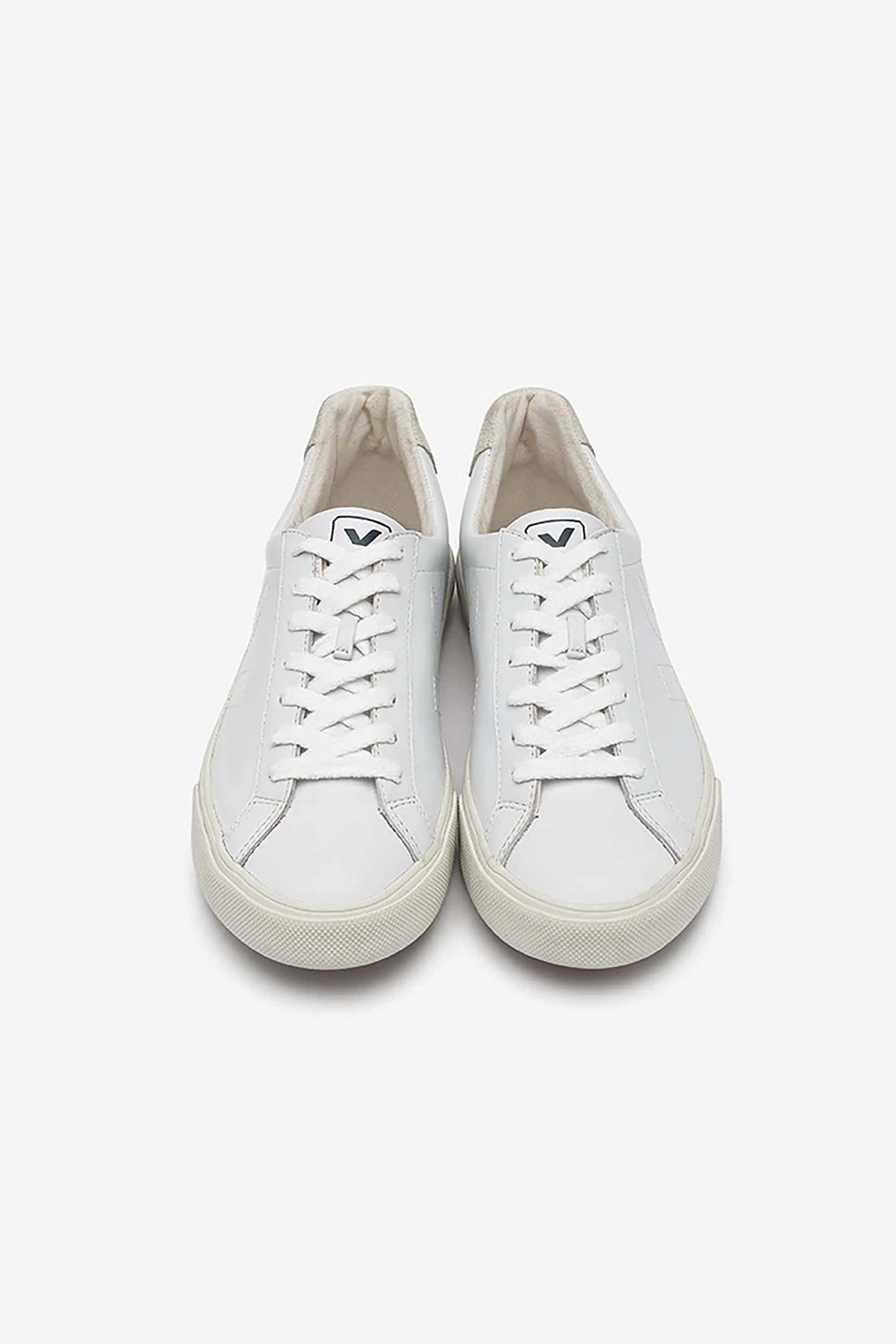 esplar leather sneaker extra white