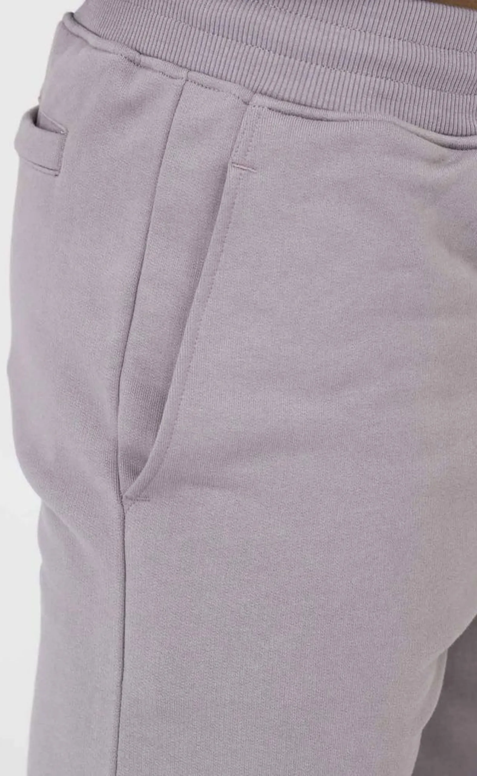 ESSENTIAL LOGO STEAL GREY SWEATPANTS