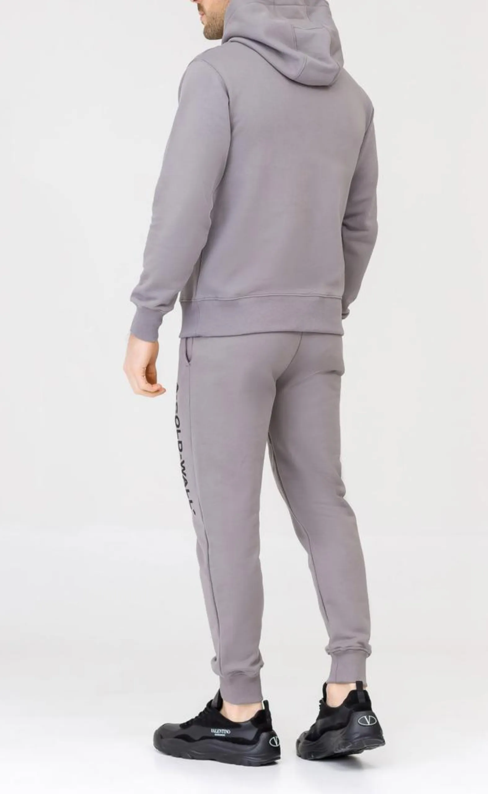 ESSENTIAL LOGO STEAL GREY SWEATPANTS