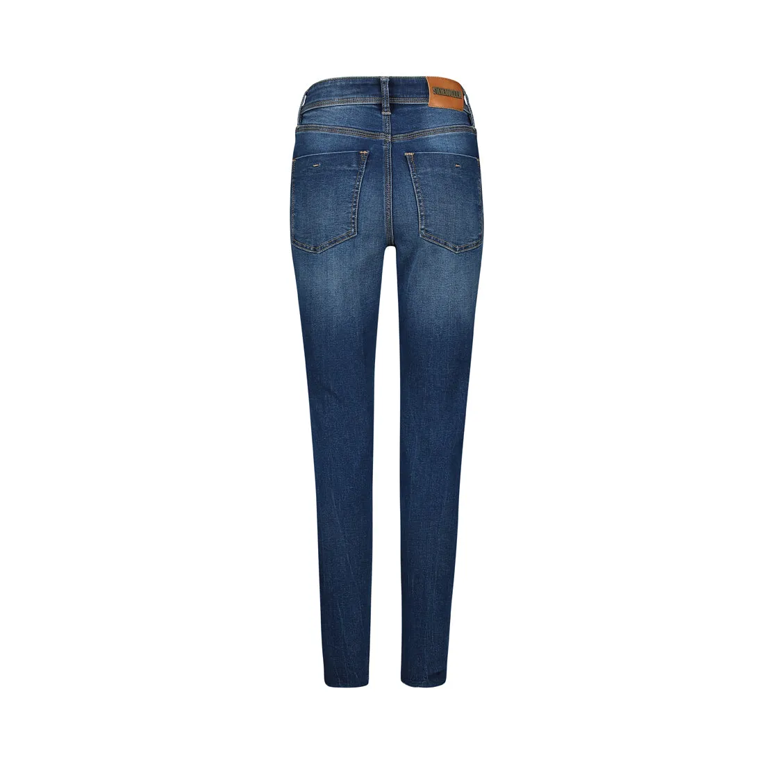 EVA DARK INDIGO CURVY DARK WASH SKINNY