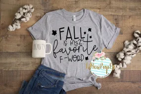 Fall is my 2nd favorite F word