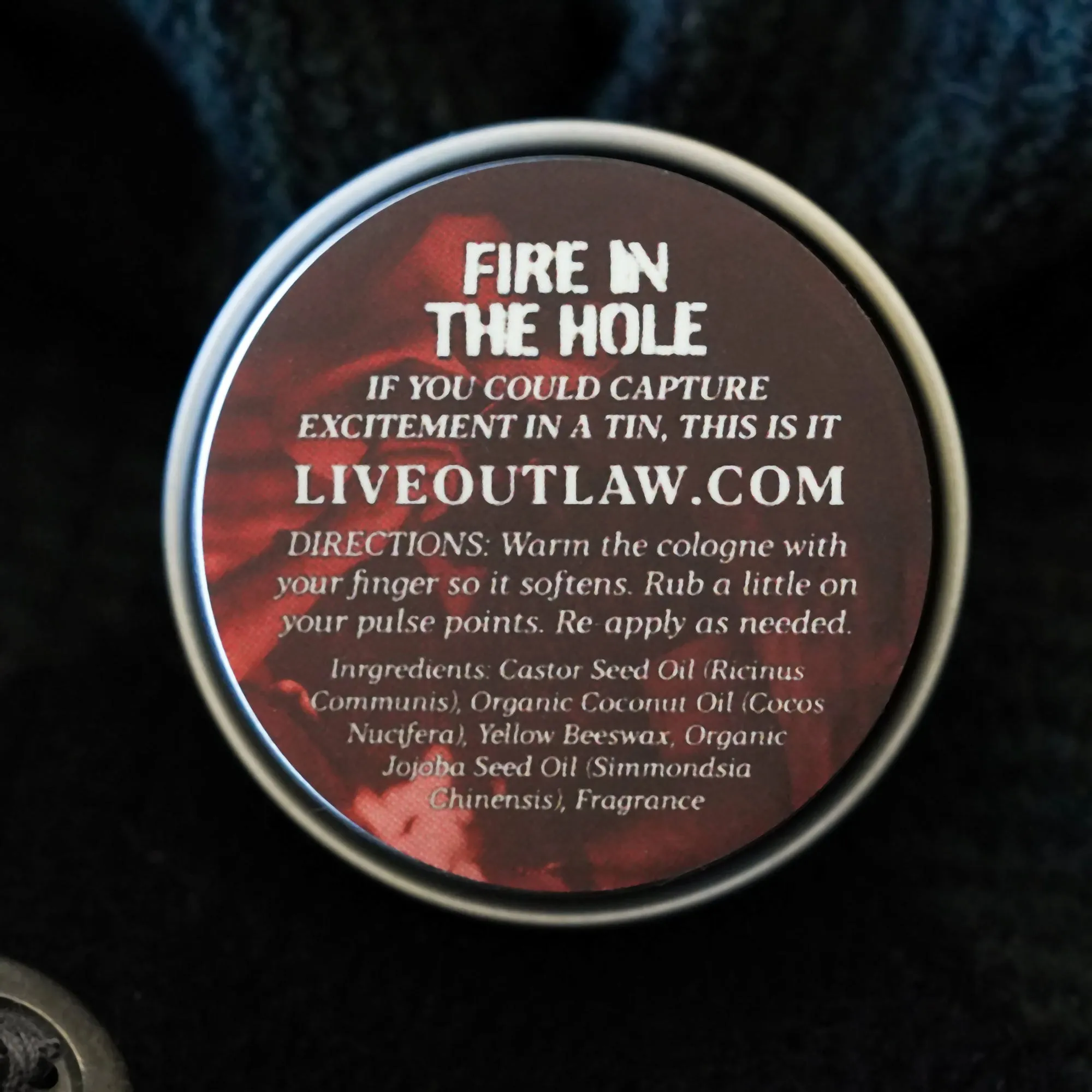 Fire in the Hole Campfire Solid Cologne