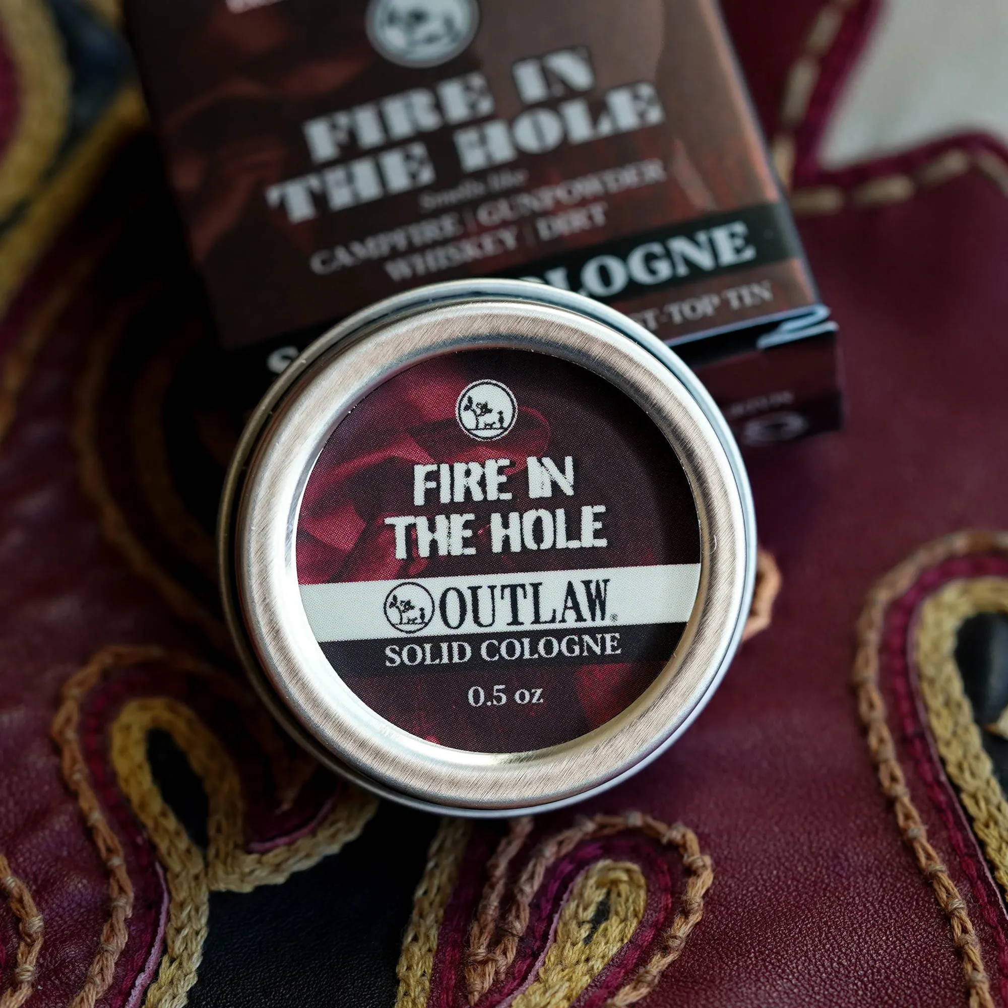 Fire in the Hole Campfire Solid Cologne