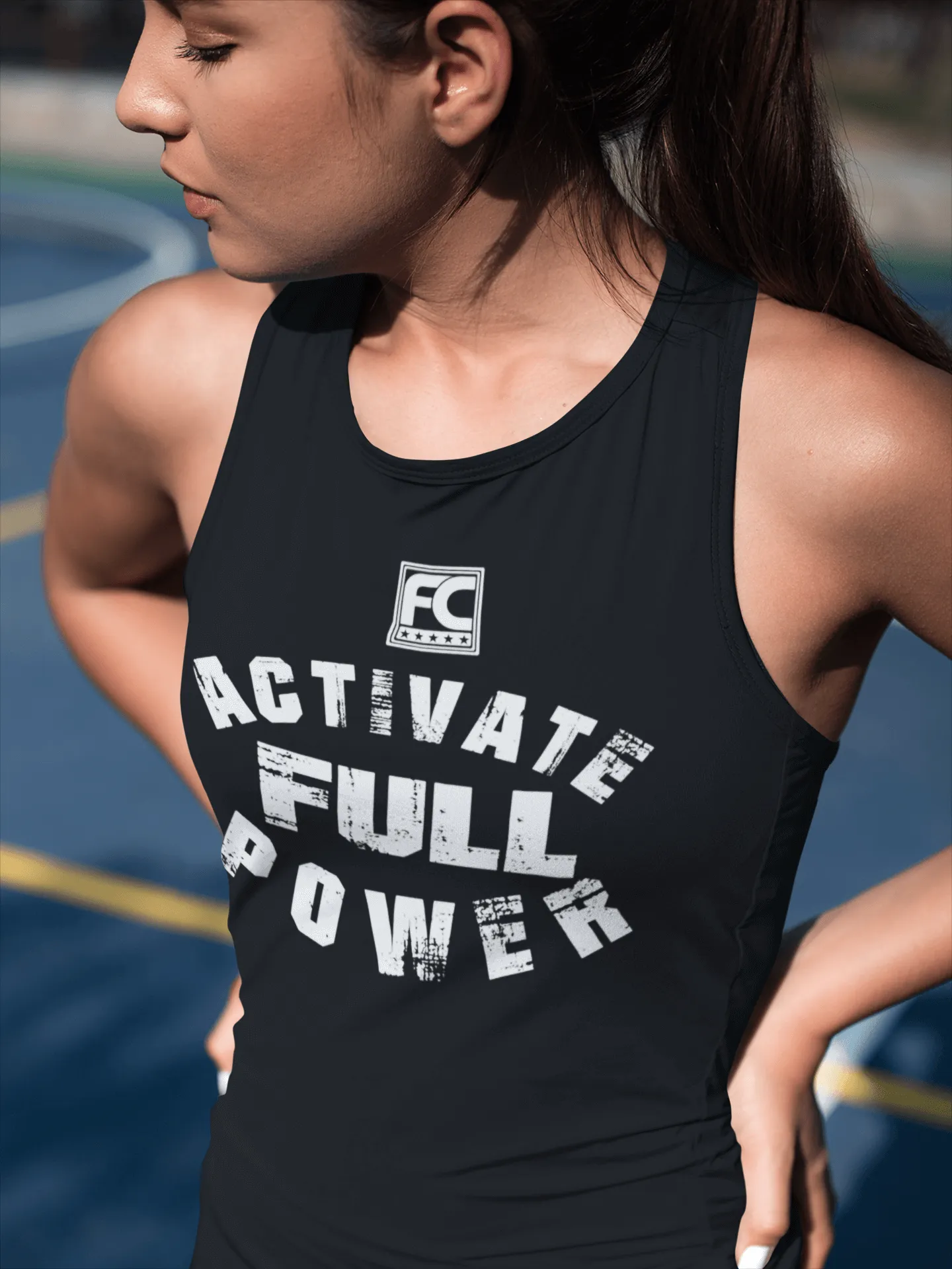 Fitness Couture - Activate Full Power T-shirt- General Gym Workout Tee